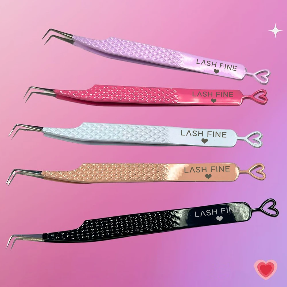 Lash Extension Tweezers - Pęseta do przedłużania rzęs w kształcie