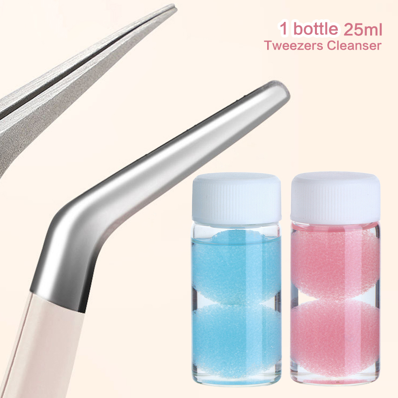 Lash Extension Tweezers - Pęseta do rzęs Środek do czyszczenia
