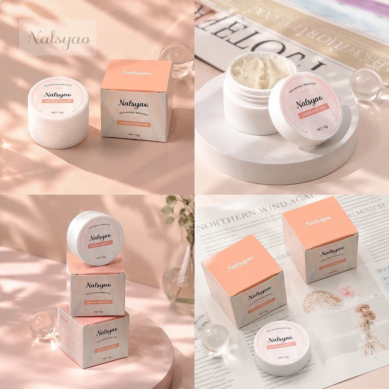 Lash Removal Cream - 15g Krem do usuwania kleju do
