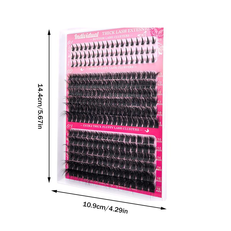 Lash Extension Tweezers - Zestaw do przedłużania rzęs metodą soft