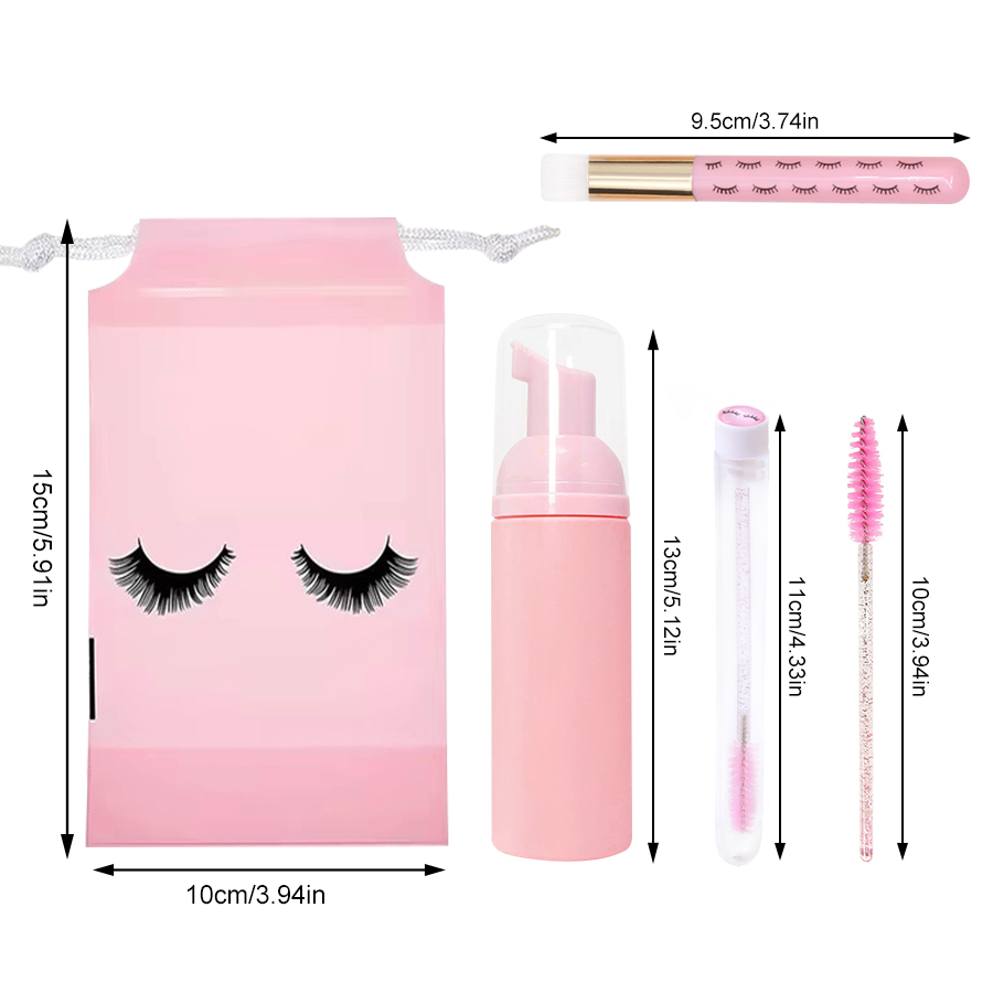 Zestaw 83 szt. szamponów do rz – Eyelash Extension Aftercare recenzja i cena