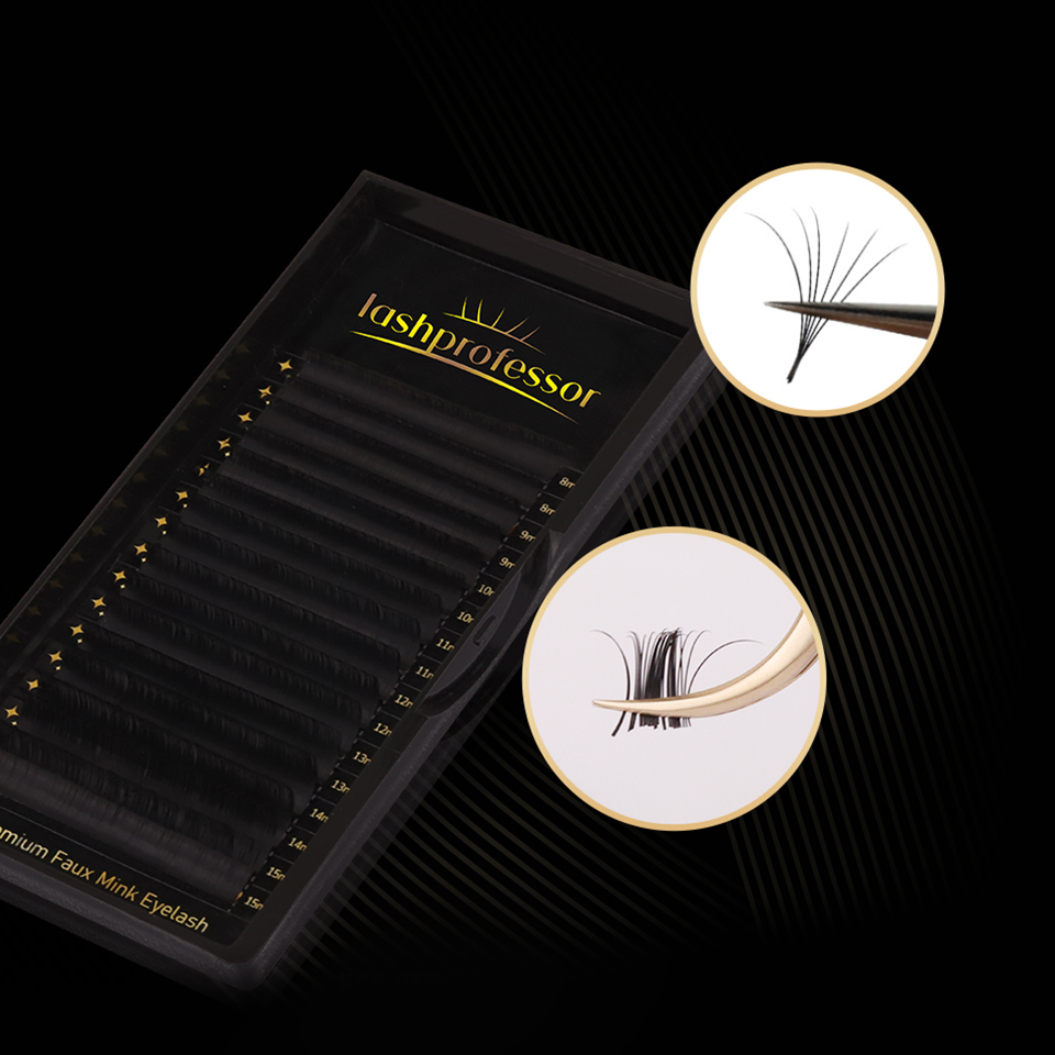 Lashprofessor 16Rows C CC D Kl – Eyelash Extension Natural Classic recenzja i cena