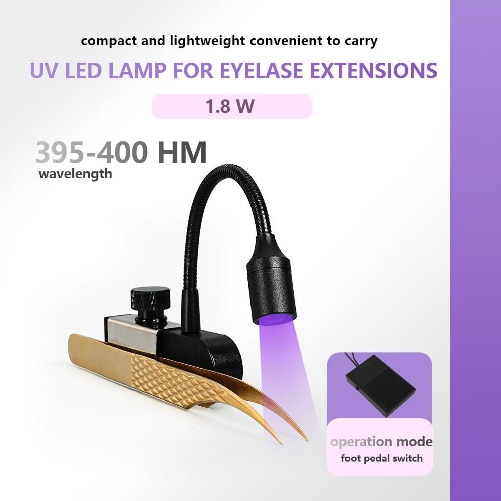 Przenośna lampa UV do przedłuż – Lash Extension Tweezers recenzja i cena