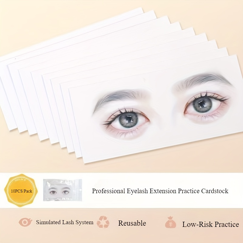 Karty do mapowania rzęs wielok – Eyelash Extension Aftercare recenzja i cena