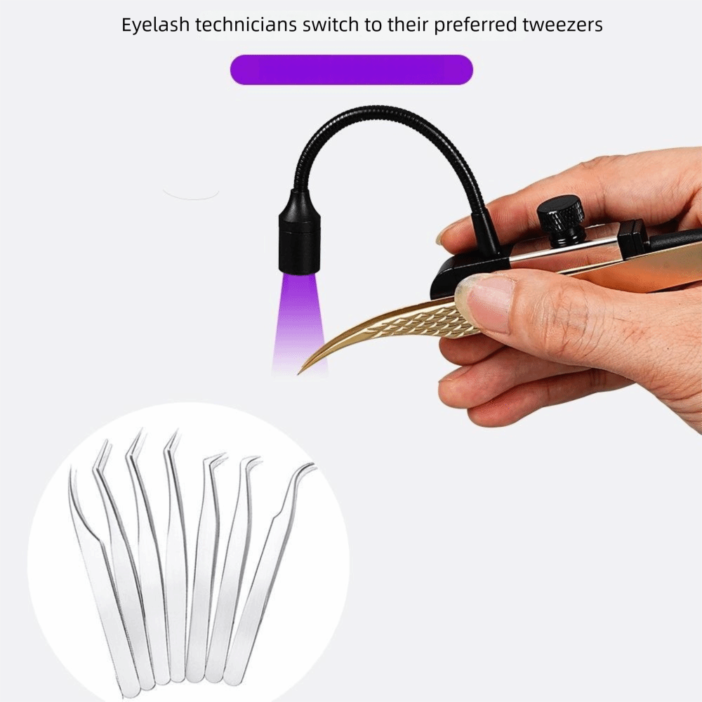 Przenośna lampa UV do przedłuż – Lash Extension Tweezers recenzja i cena