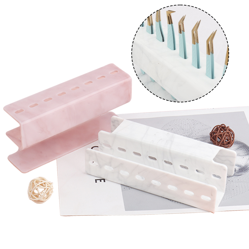 Stojak na pęsety z 8 otworami, – Lash Extension Tweezers recenzja i cena