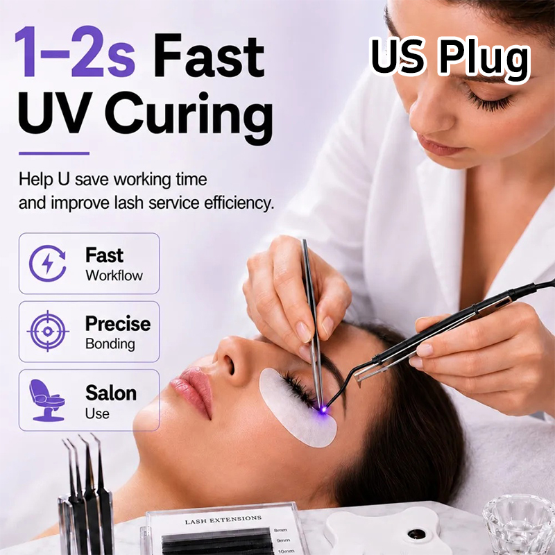 Mini lampa UV do rzęs z pęsetą – Lash Extension Tweezers recenzja i cena