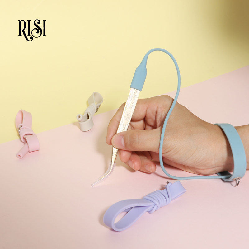 RISI silikonowe rzęsy pęseta d – Lash Extension Tweezers recenzja i cena